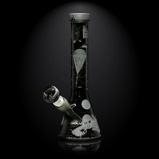 Roswell 1947 10.5" Beaker Bong - Discreet Smoker