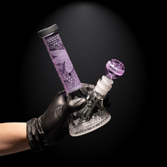 Tiny Apiary Mini 8" Beaker Bong - Discreet Smoker