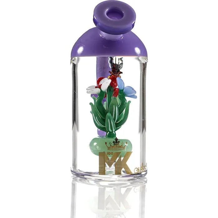 MK Glass Bee Garden Rig - Discreet Smoker