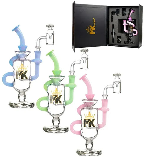 MK Glass Wine Glass Recycler - Discreet Smoker