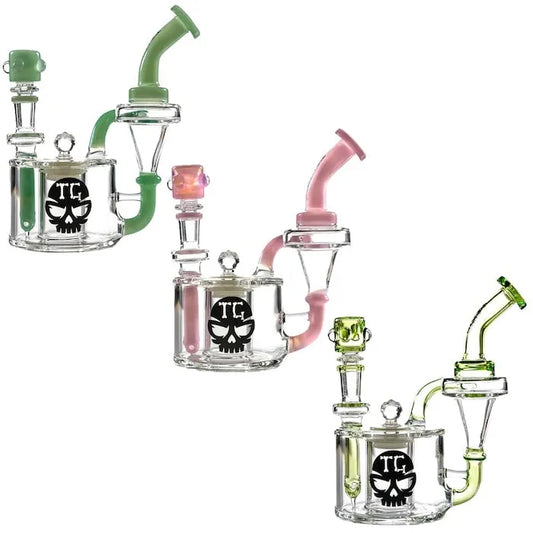 Toxic Stash Recycler Water Pipe - Discreet Smoker