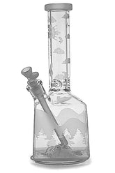 MK Glass Icy Mountain Beaker