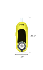 Bomb × VapX Magic Bean Mobile Vaporizer - Liquid Lemon - Discreet Smoker