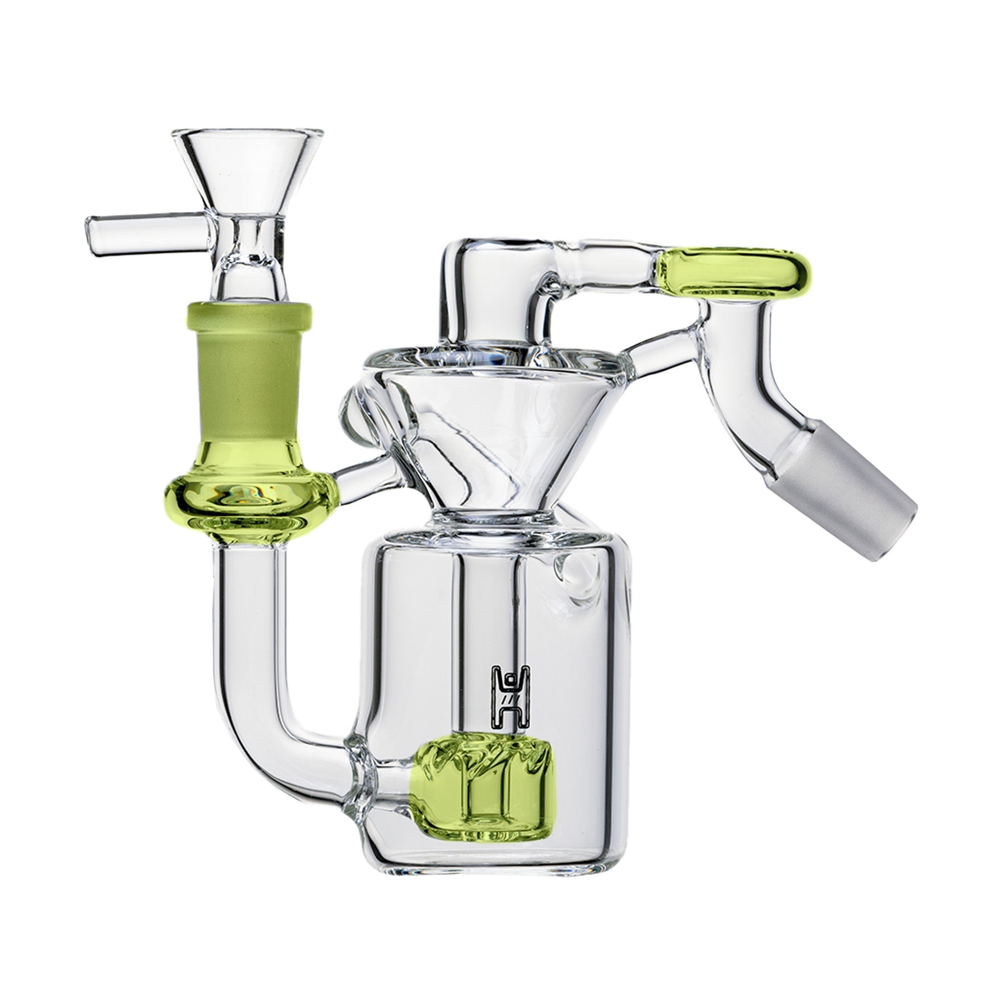 Human Grade "The Recycler" Glass Ash Catcher - Discreet Smoker