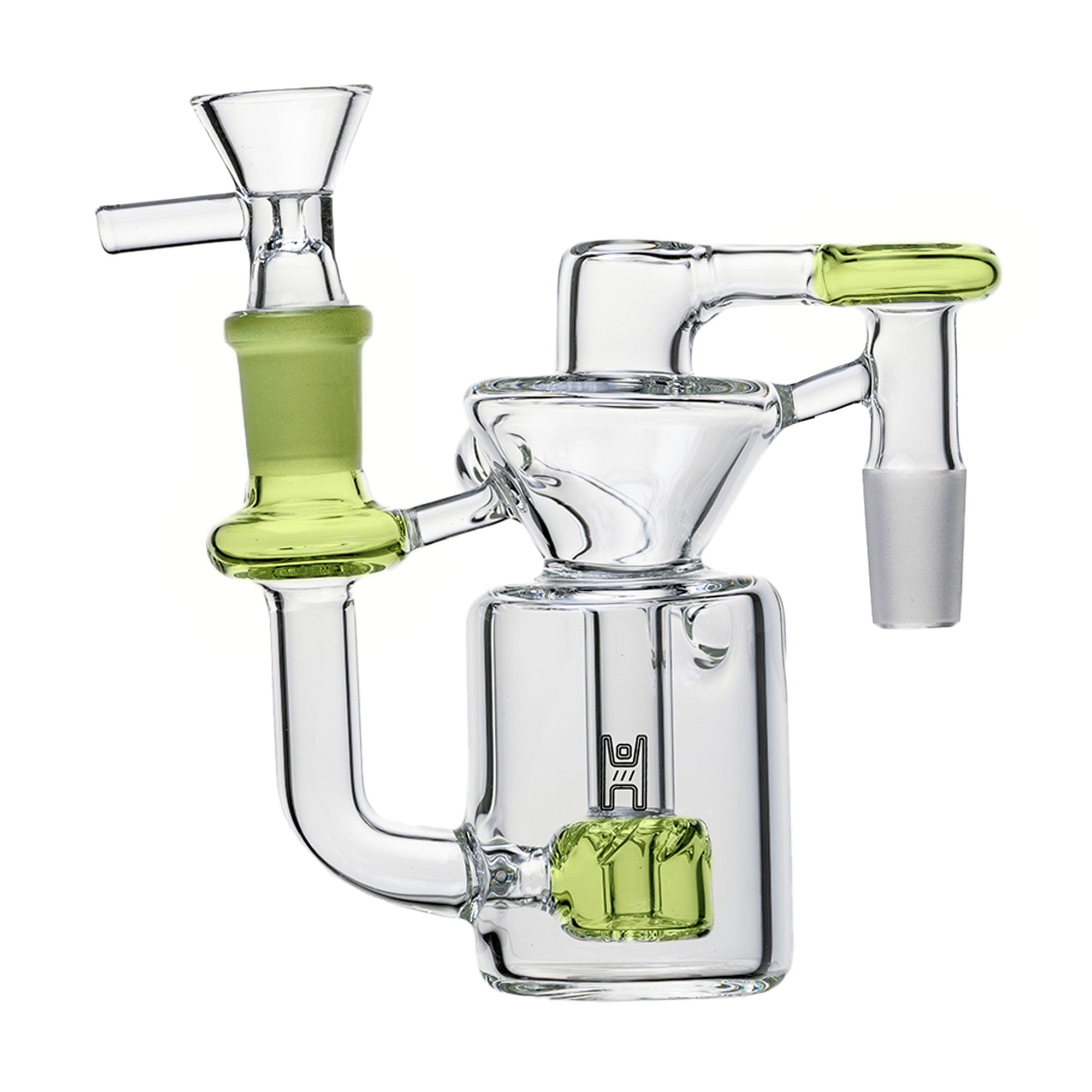 Human Grade "The Recycler" Glass Ash Catcher - Discreet Smoker