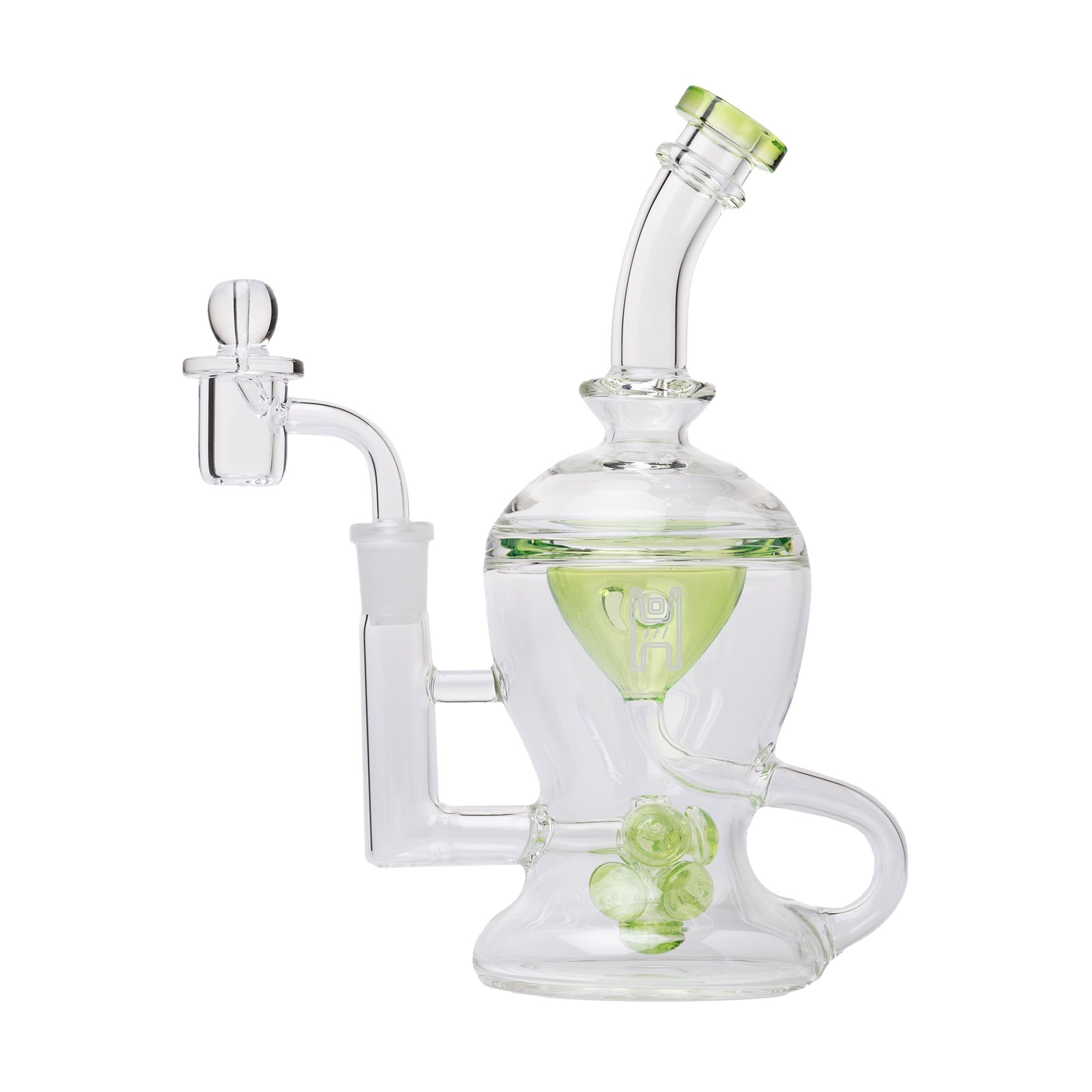 Human Grade The Nuke Glass Rig - Discreet Smoker