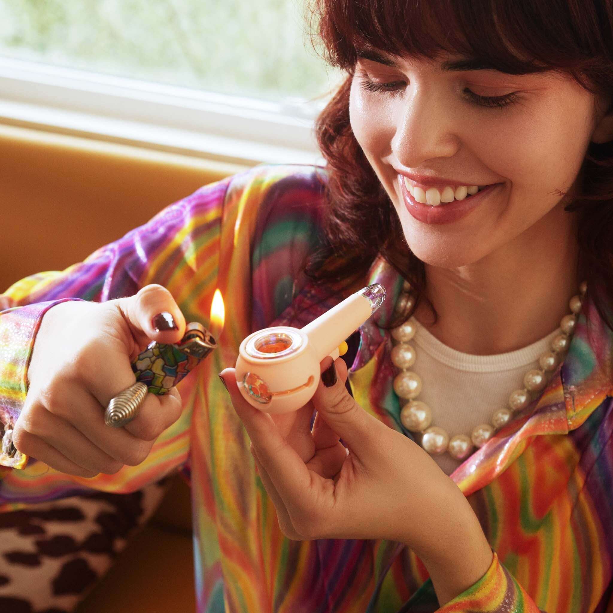 The Pipe Iridescent - Bubblegum - Discreet Smoker