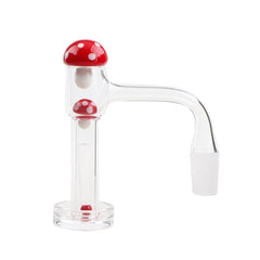 Mushroom Glass Terp Slurper Set - Discreet Smoker