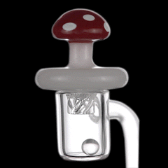 MJ Arsenal Mushroom Spinner Carb Cap - Discreet Smoker
