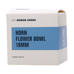 Human Grade Horn Flower Bowls - Discreet Smoker