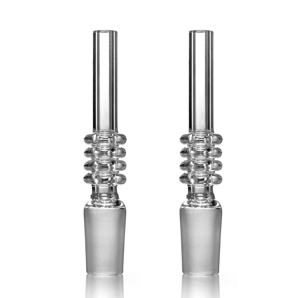 Nectar Collector Glass Tip 14mm 2PCS - Discreet Smoker