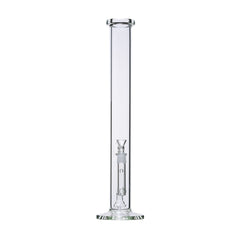 Human Grade 18" Tube Straight Glass Water Pipe - Discreet Smoker