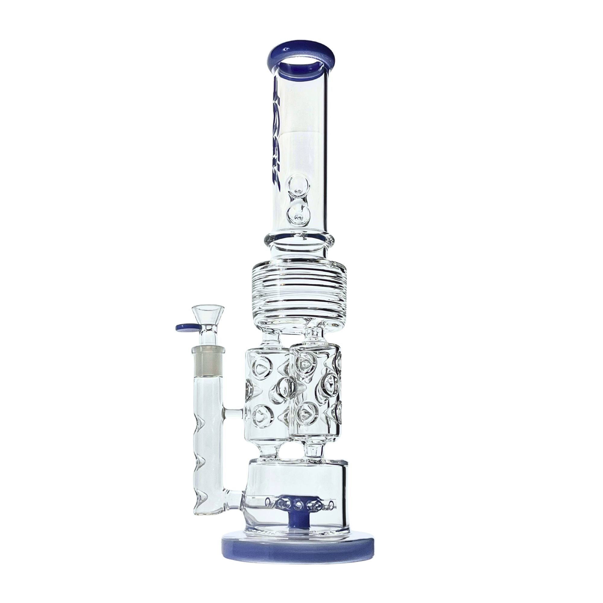 Alpine Ascent 18" Rock Glass Bong - Discreet Smoker