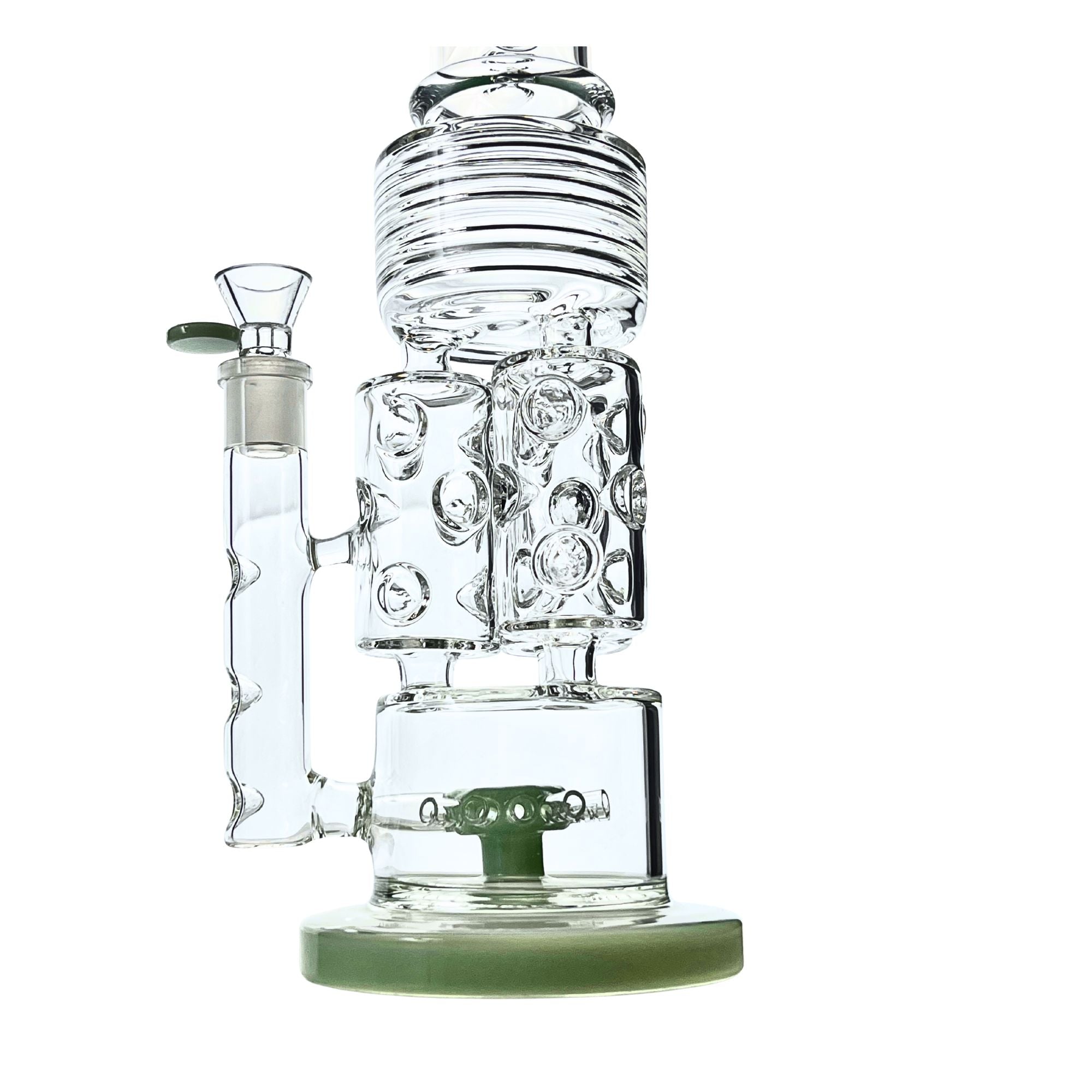 Alpine Ascent 18" Rock Glass Bong - Discreet Smoker