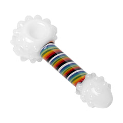 Human Grade Rainbow Spoon Pipe - Discreet Smoker