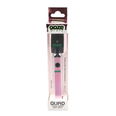 Ooze Quad 510 Thread 500 mAh Square Vape Pen Battery - Discreet Smoker