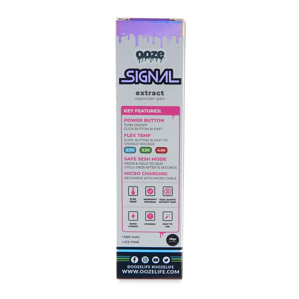 Ooze Signal – 650 mAh Concentrate Vaporizer Pen - Discreet Smoker