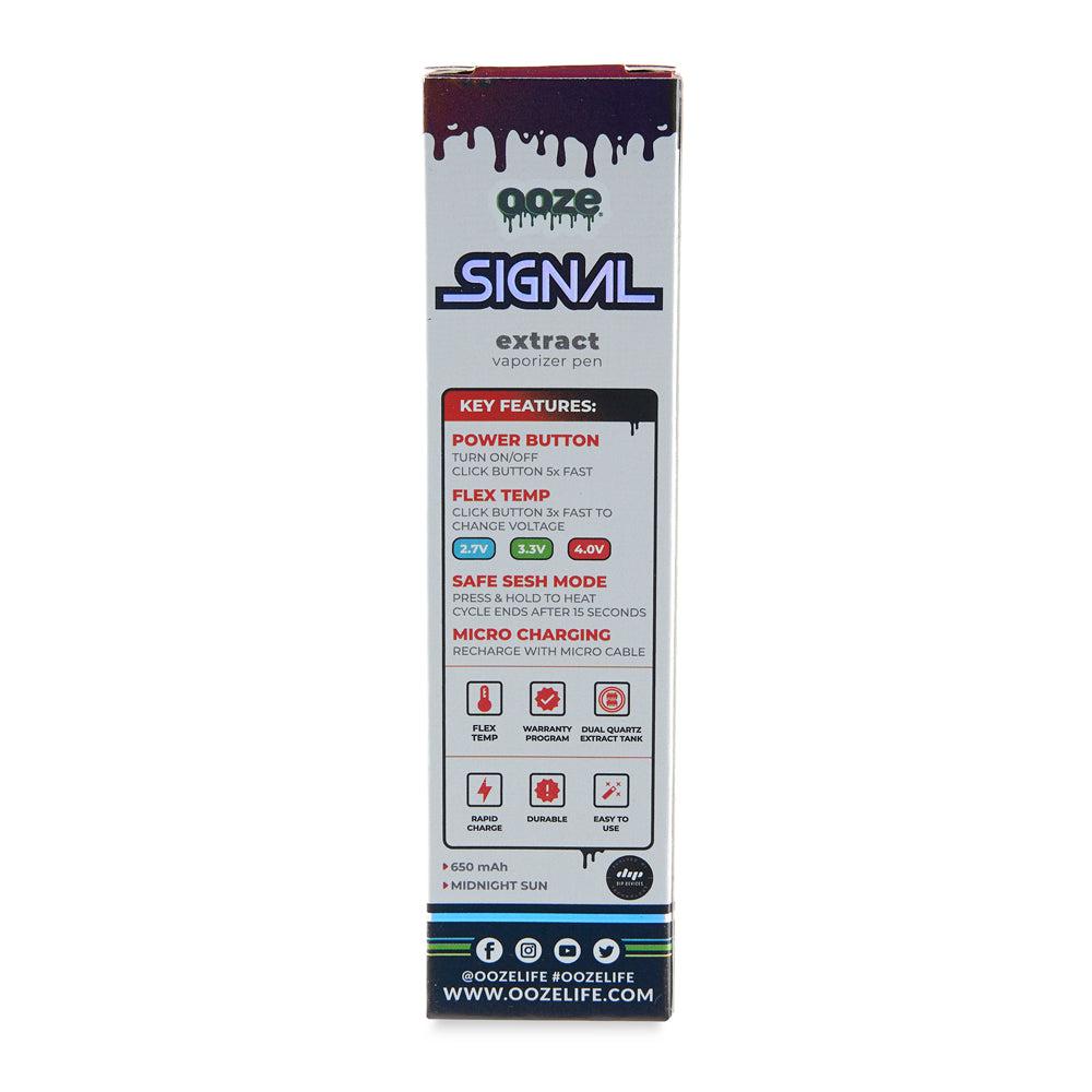 Ooze Signal – 650 mAh Concentrate Vaporizer Pen - Discreet Smoker