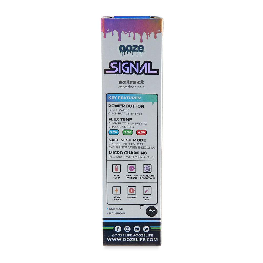 Ooze Signal – 650 mAh Concentrate Vaporizer Pen - Discreet Smoker