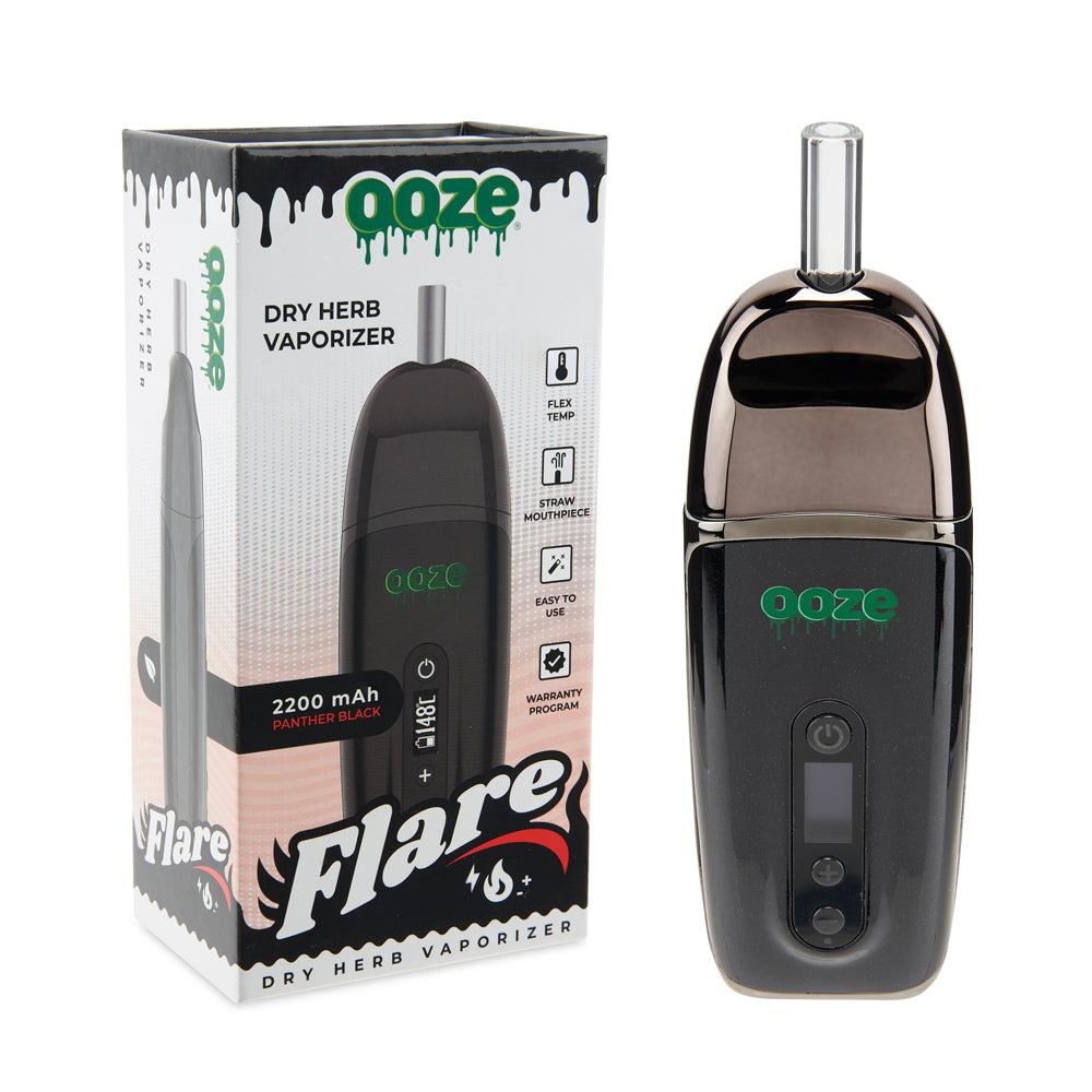 Ooze Flare Dry Herb Vaporizer - Discreet Smoker