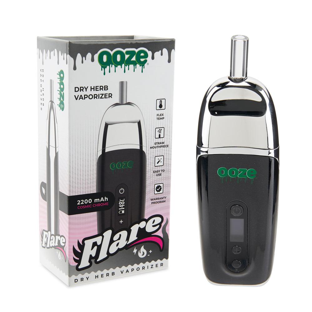 Ooze Flare Dry Herb Vaporizer - Discreet Smoker