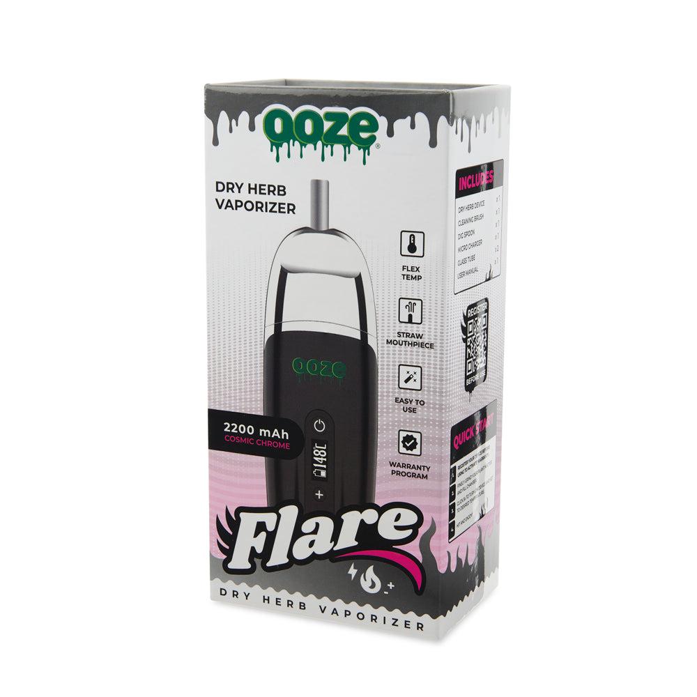Ooze Flare Dry Herb Vaporizer - Discreet Smoker