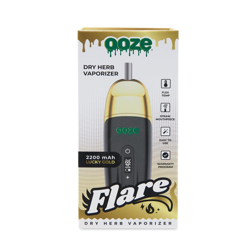 Ooze Flare Dry Herb Vaporizer - Discreet Smoker