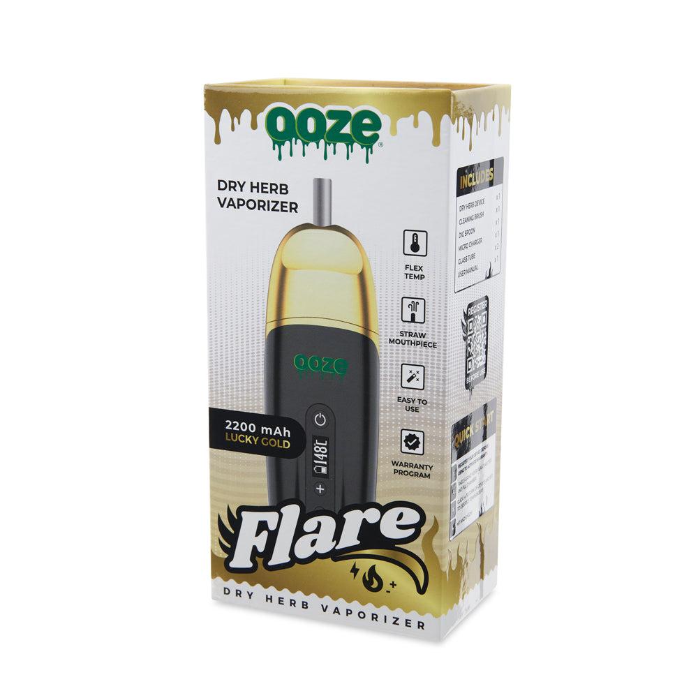 Ooze Flare Dry Herb Vaporizer - Discreet Smoker