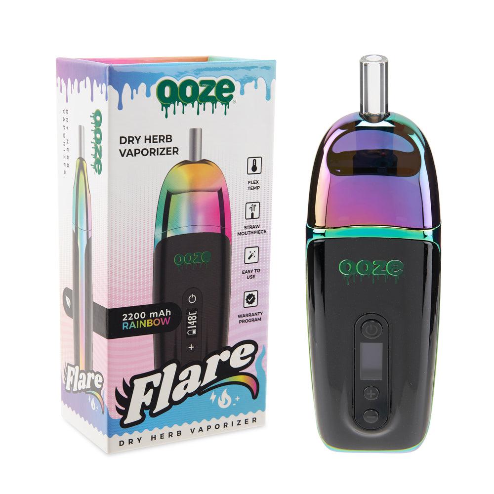 Ooze Flare Dry Herb Vaporizer - Discreet Smoker