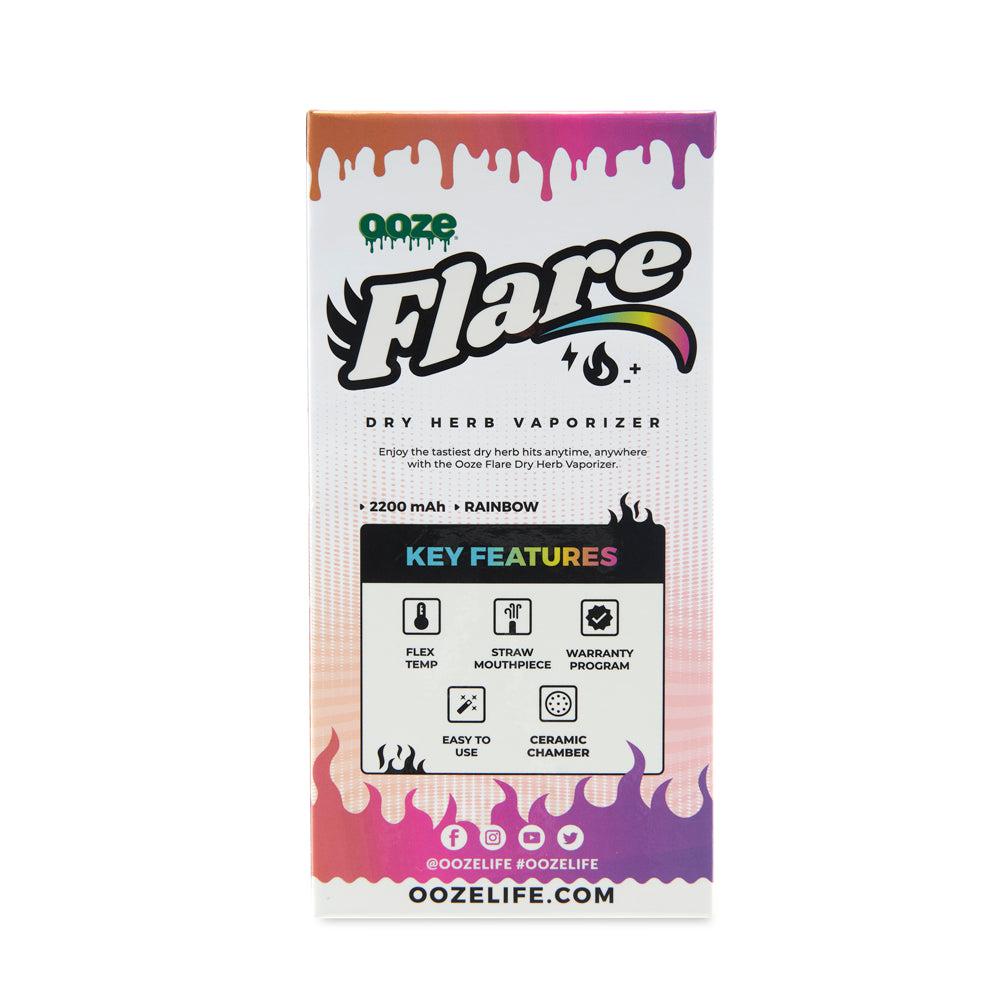 Ooze Flare Dry Herb Vaporizer - Discreet Smoker