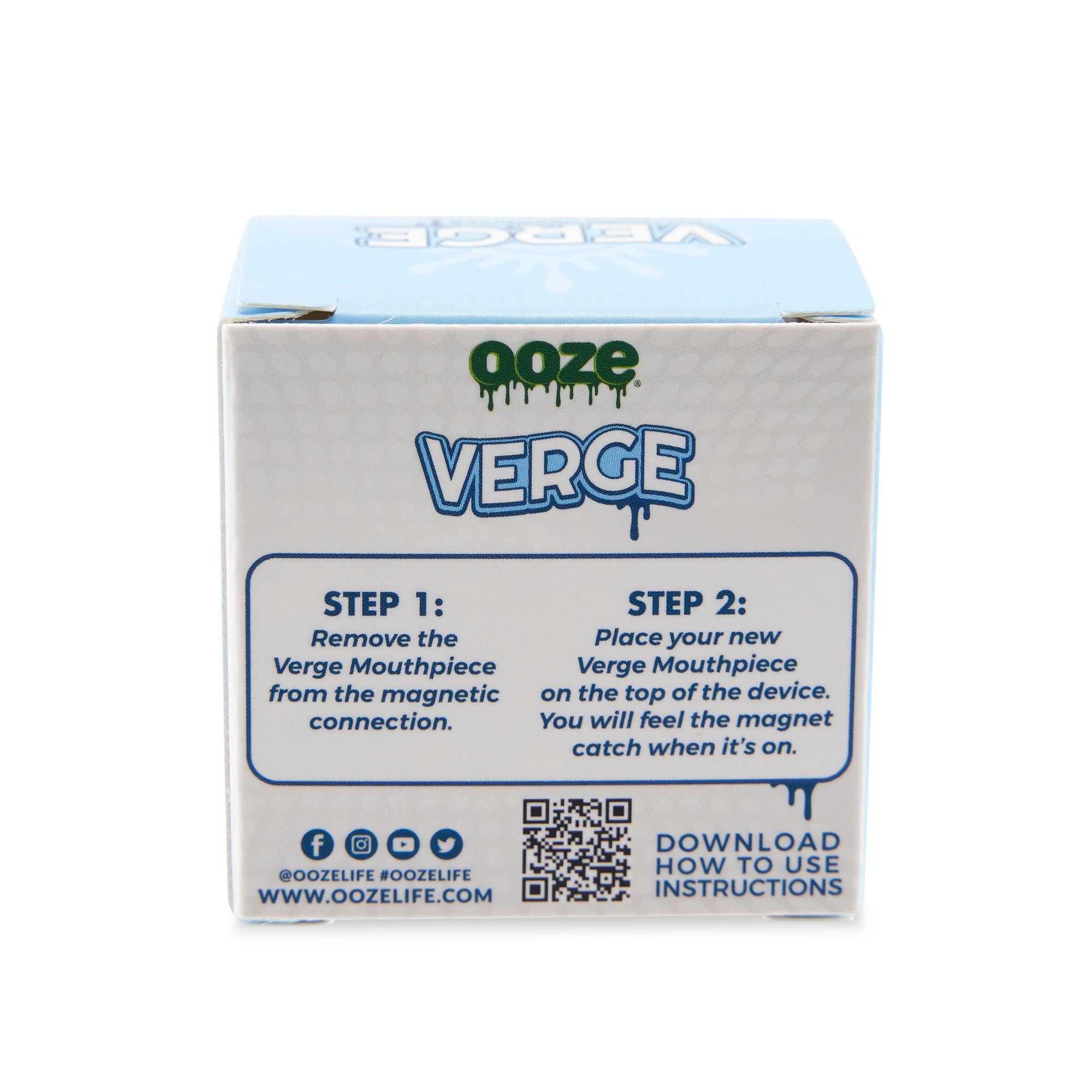 Ooze Verge Replacement – Magnetic Mouthpiece - Discreet Smoker