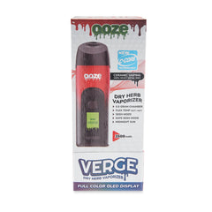 Ooze Verge Dry Herb Vaporizer – 2500 mAh C-Core - Discreet Smoker