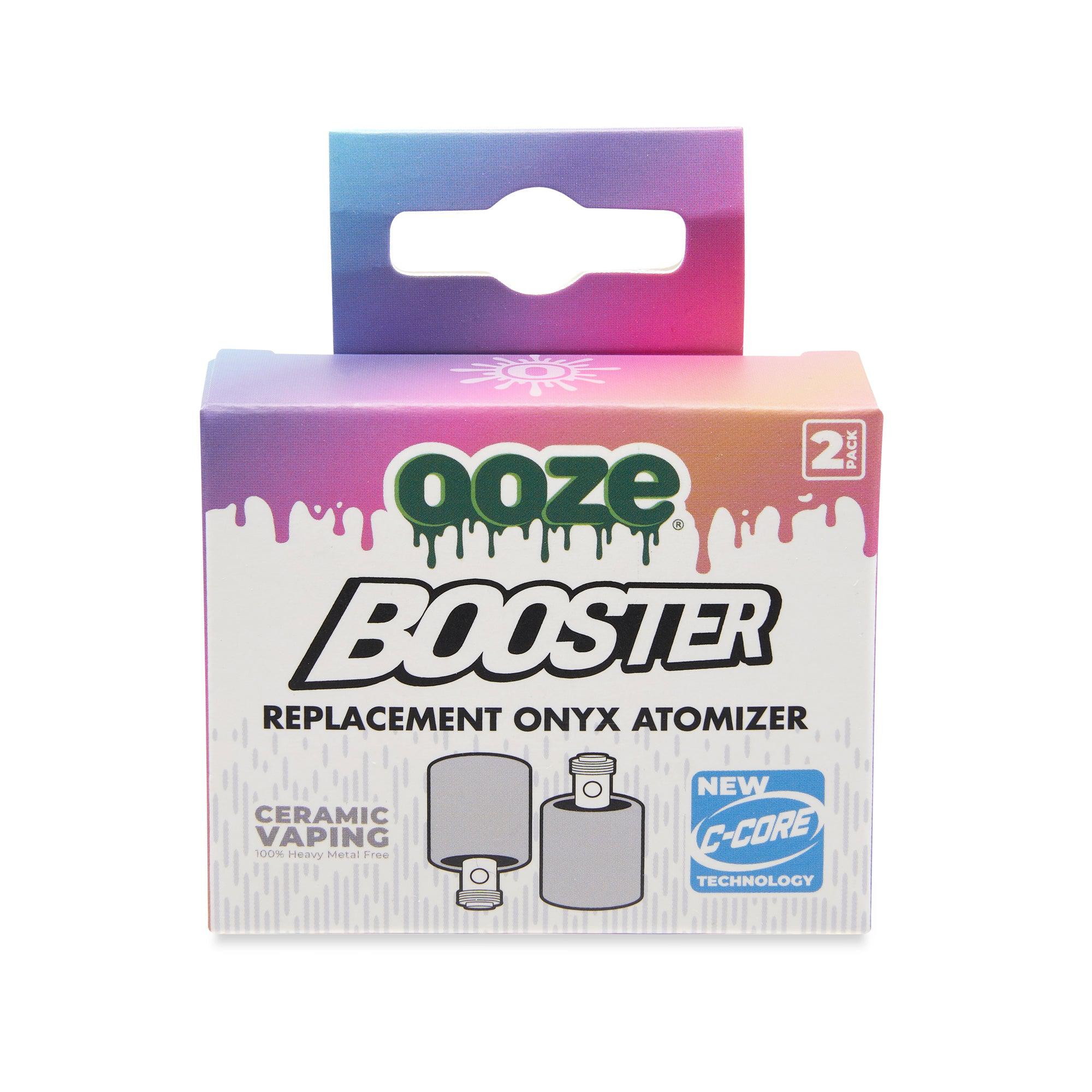 Ooze Booster Onyx Atomizer Replacement 2-Pack - Discreet Smoker