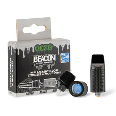 Ooze Beacon Onyx Atomizer & Mouthpiece Replacement Pack - Discreet Smoker