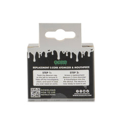 Ooze Beacon Onyx Atomizer & Mouthpiece Replacement Pack - Discreet Smoker
