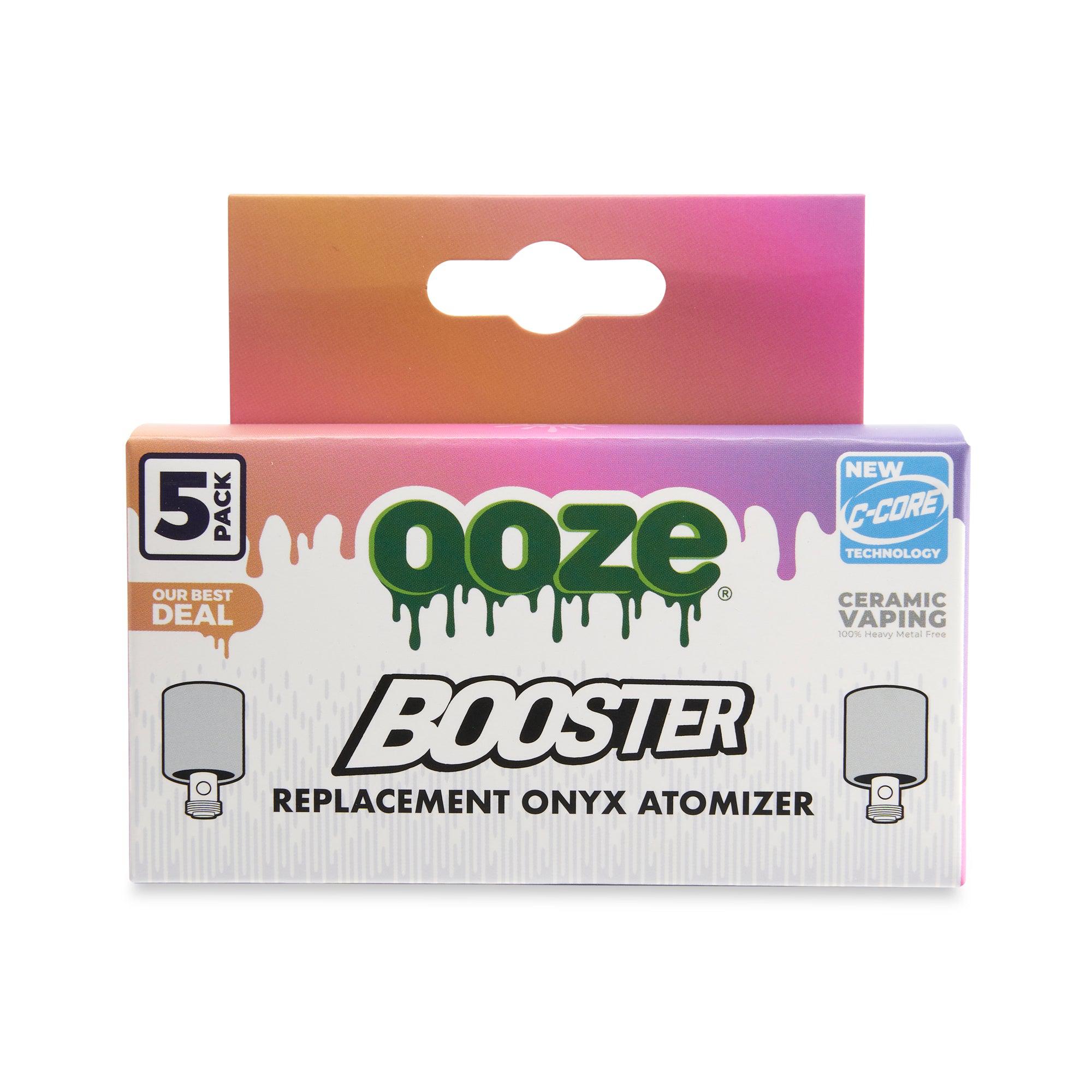 Ooze Booster Onyx Atomizer Replacement 5-Pack - Discreet Smoker