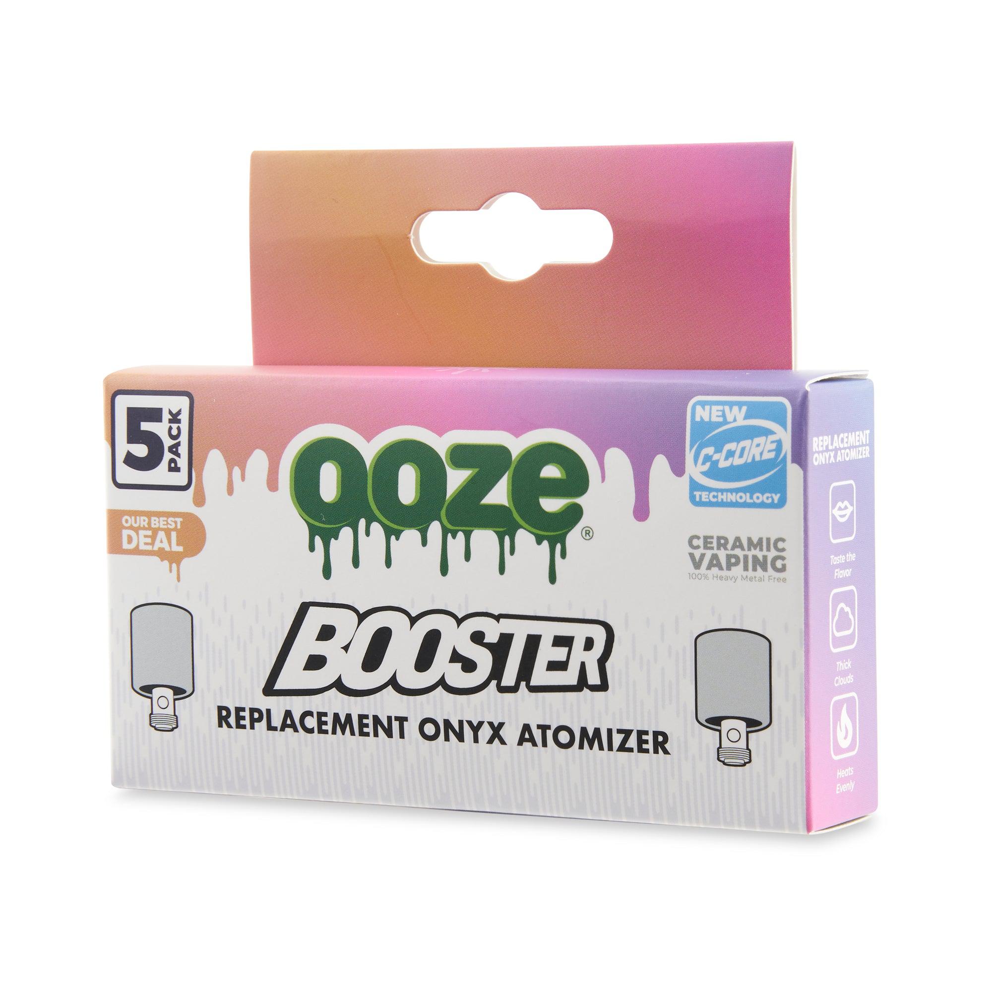 Ooze Booster Onyx Atomizer Replacement 5-Pack - Discreet Smoker