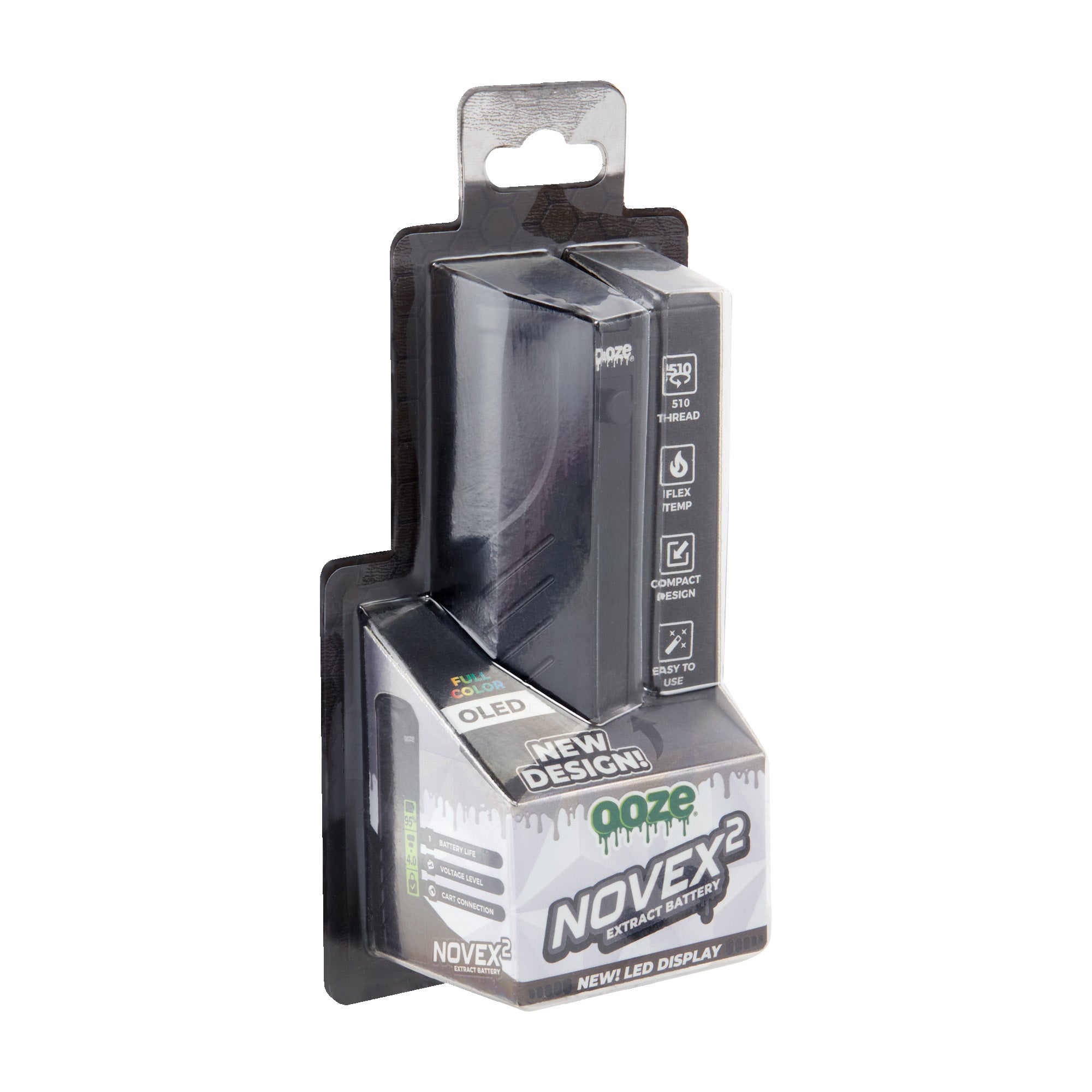 Ooze Novex 2 - 400 mAh Vape Battery - Discreet Smoker