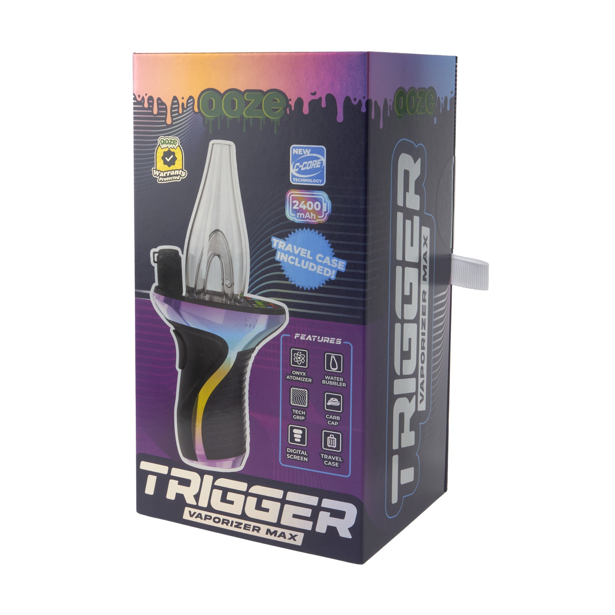 Ooze Trigger Vaporizer Max – 2400 mAh C-Core - Discreet Smoker