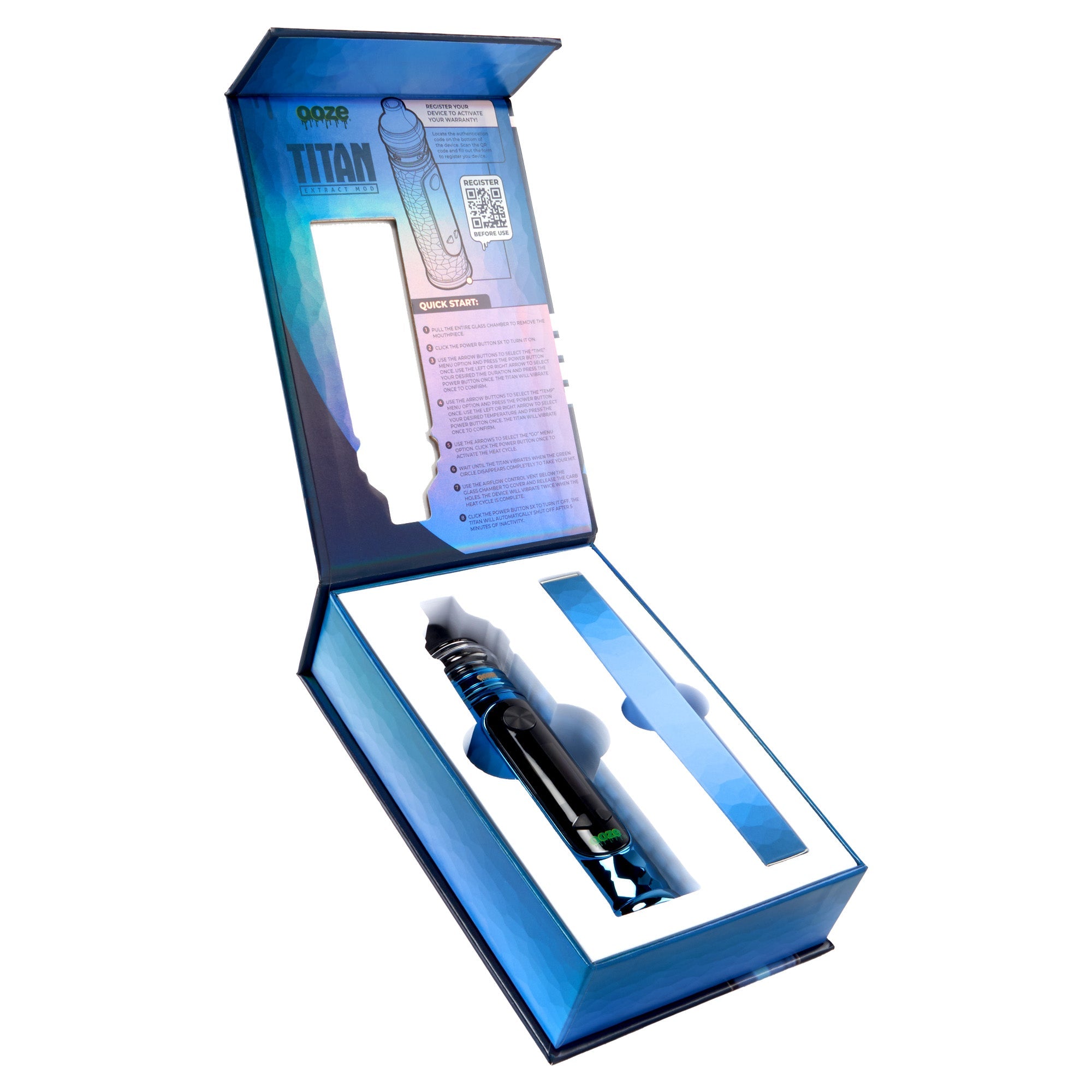 Ooze Titan Extract Mod – 2400 mAh C-Core - Discreet Smoker