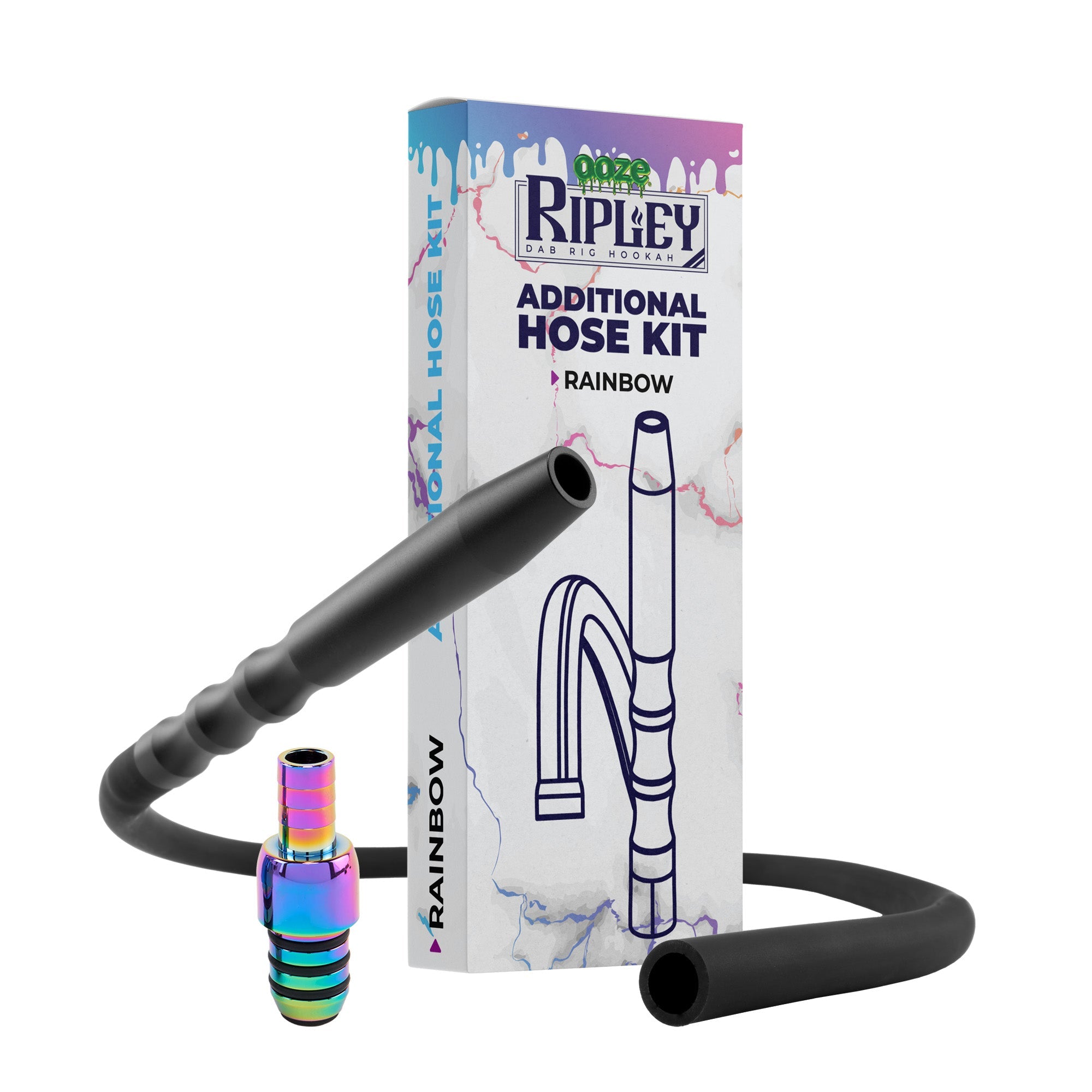 Ooze Ripley Hookah Hose Kit - Discreet Smoker
