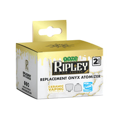 Ooze Ripley Replacement King Size Onyx Atomizer 2-Pack - Discreet Smoker