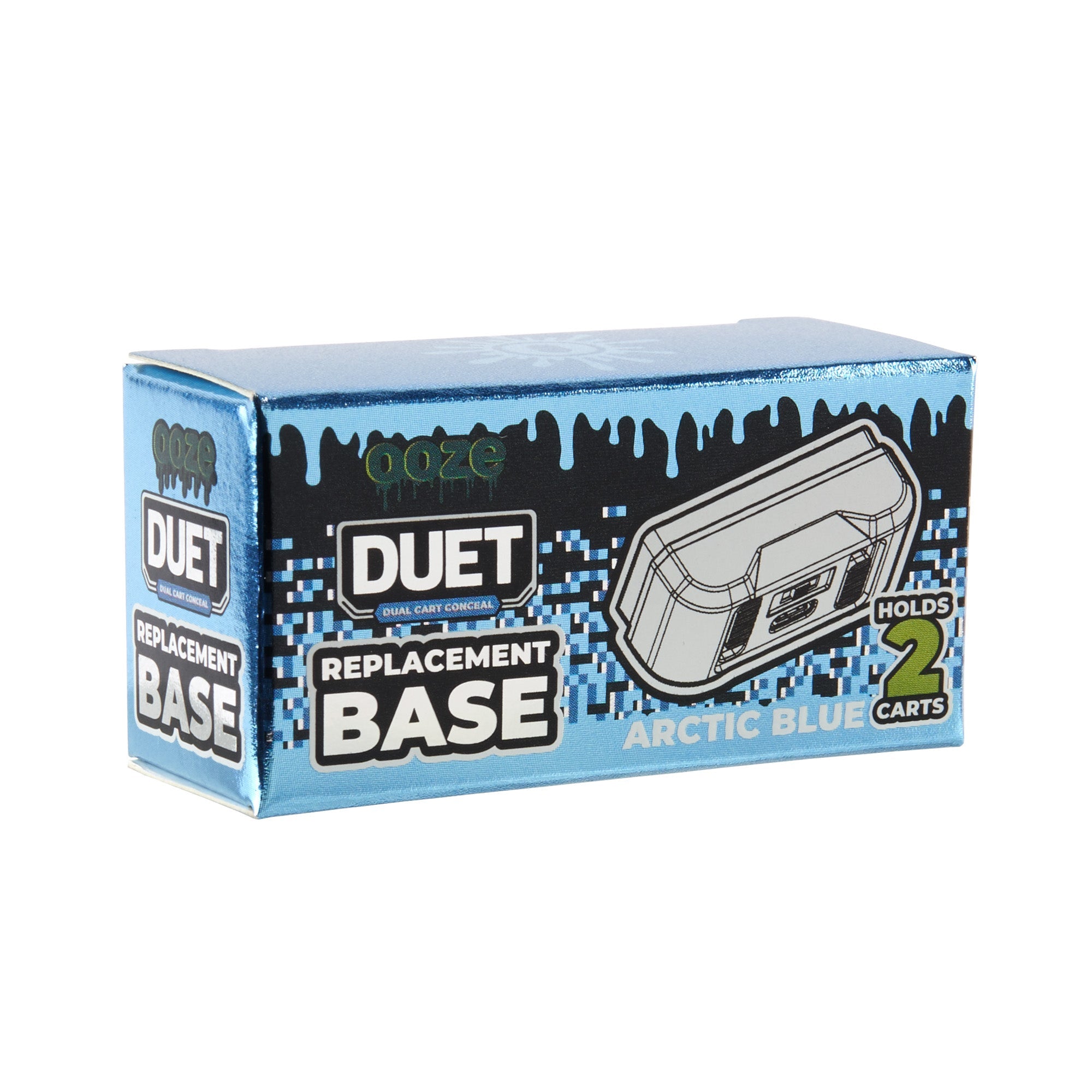 Ooze Duet Dual Cart Battery Replacement Base - Discreet Smoker