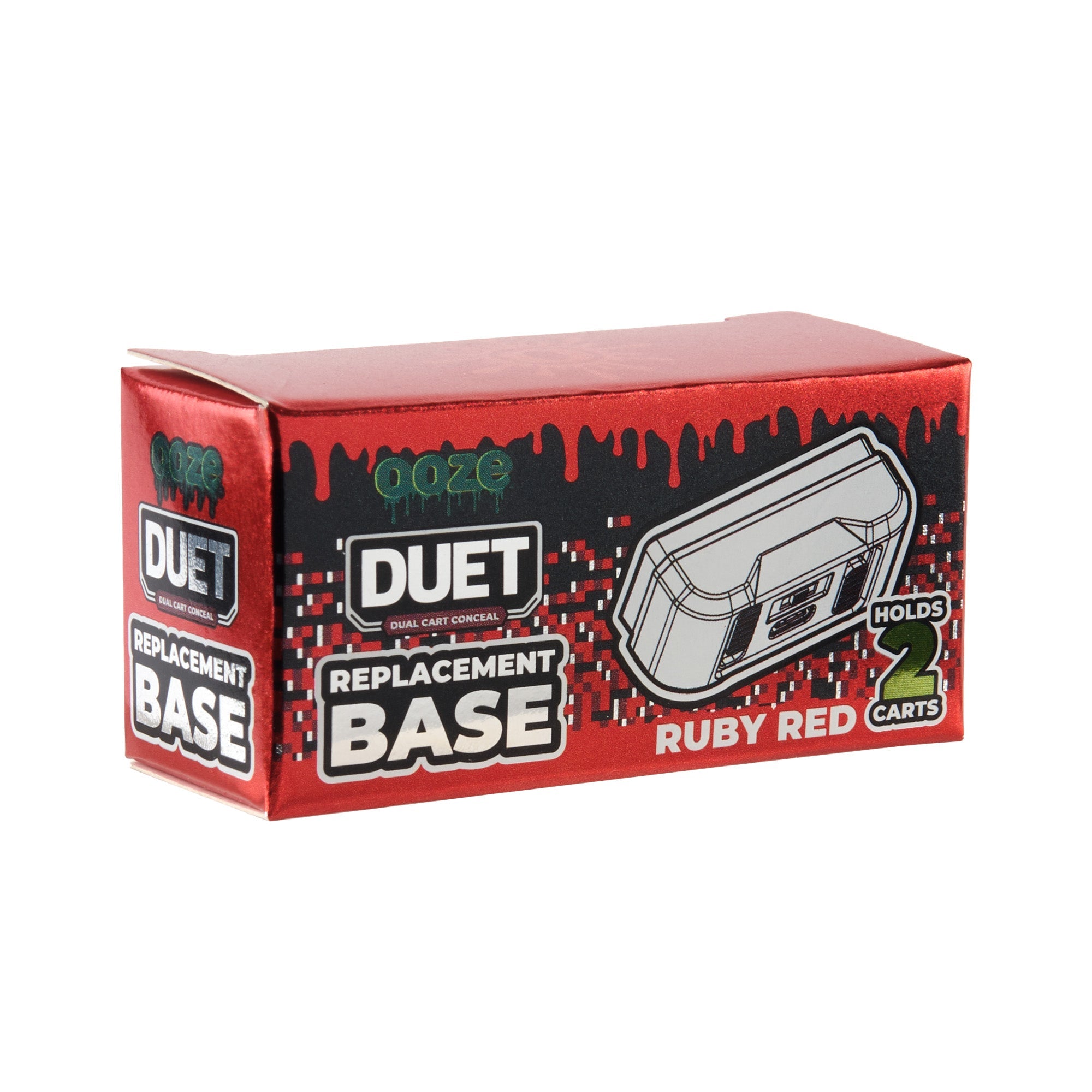 Ooze Duet Dual Cart Battery Replacement Base - Discreet Smoker