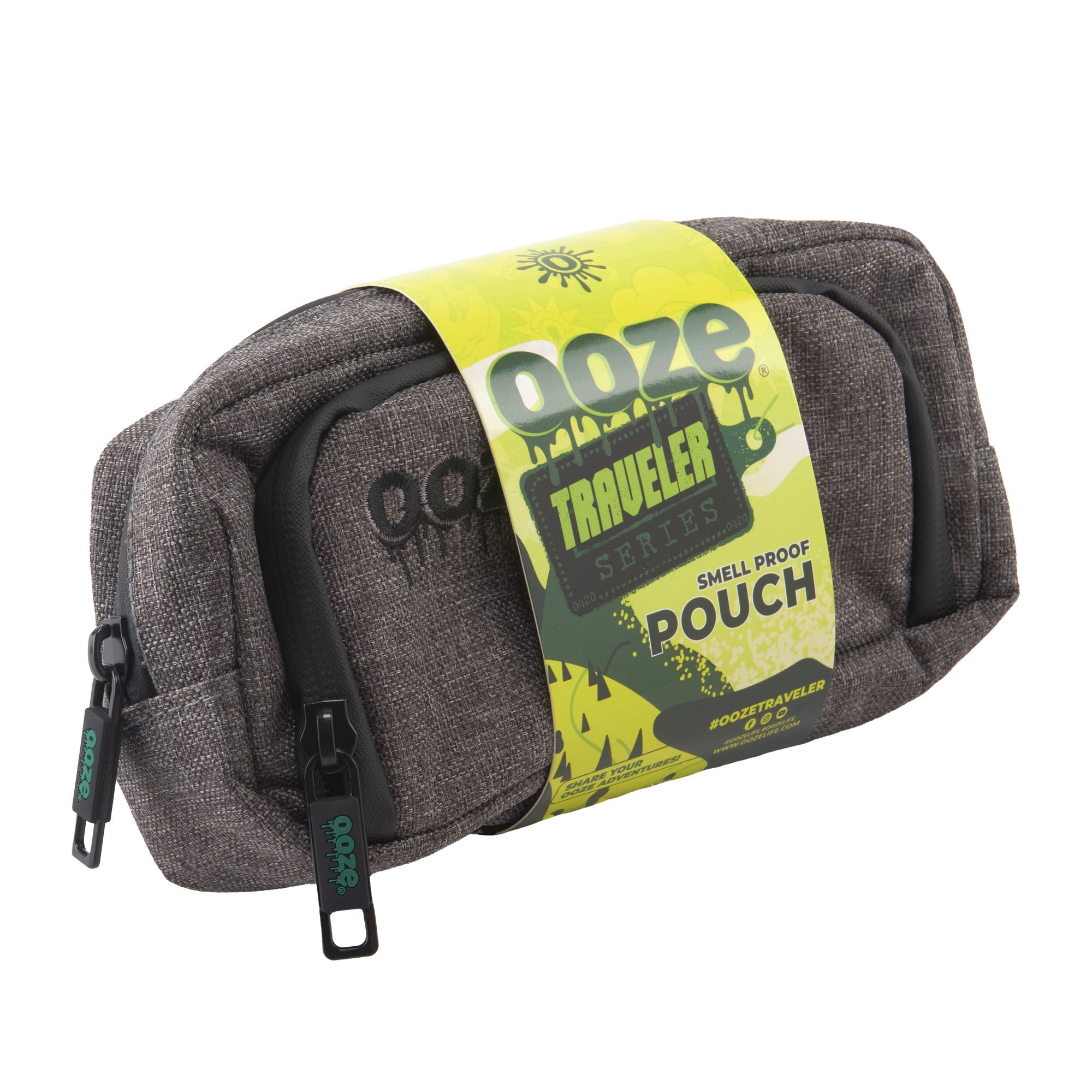 Ooze Smell Proof Travel Pin Bag - Traveler Series - Discreet Smoker