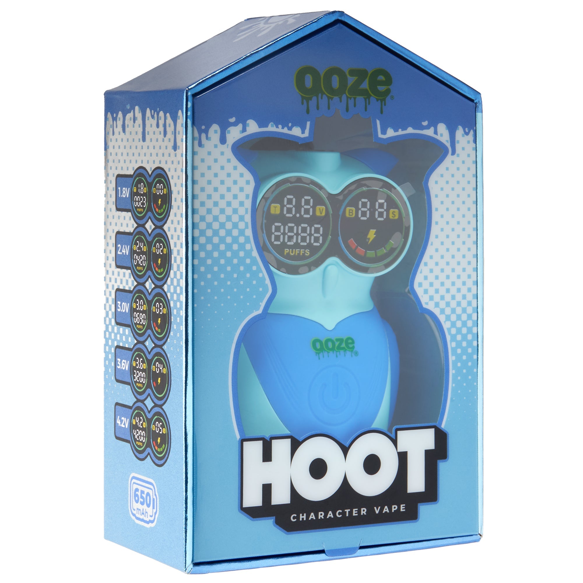 Ooze Hoot – 650 mAh Character 510 Battery - Discreet Smoker
