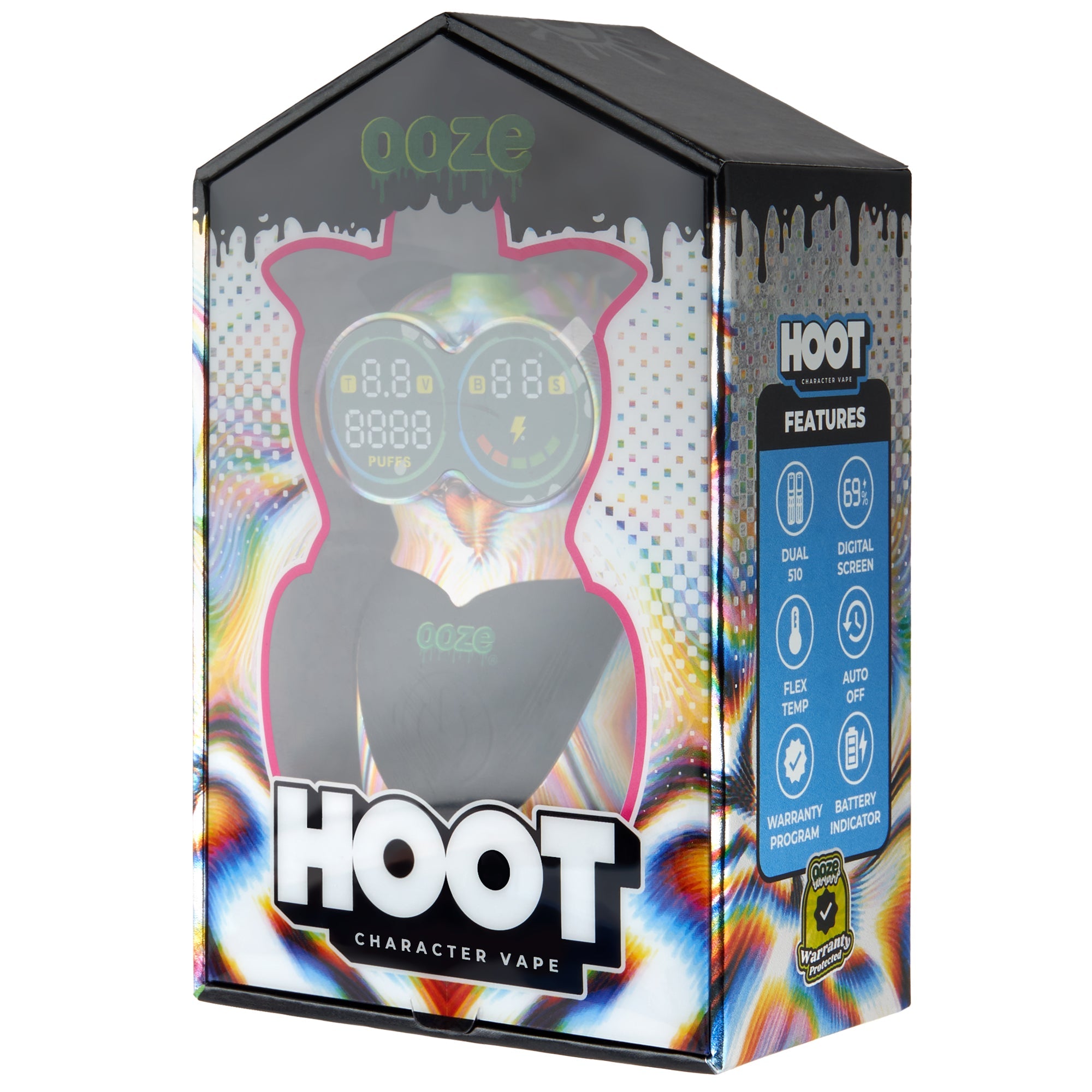 Ooze Hoot – 650 mAh Character 510 Battery - Discreet Smoker