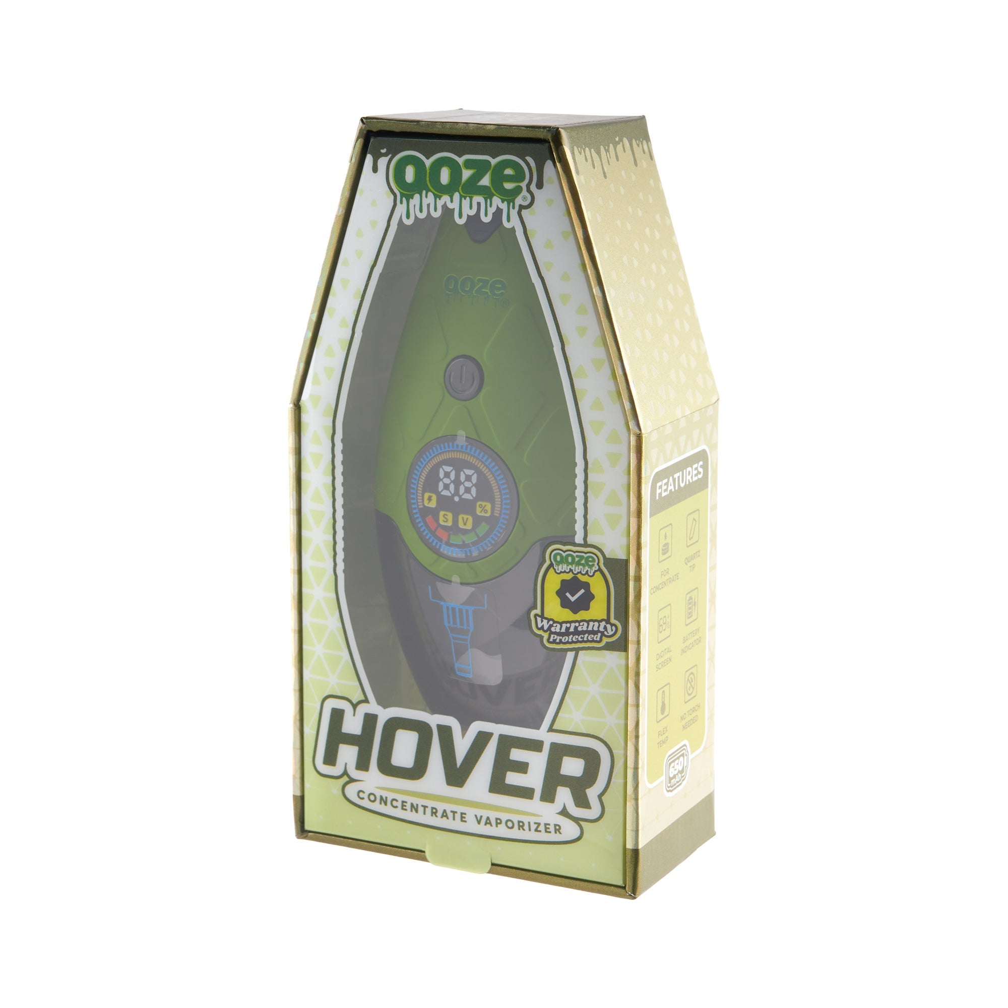Ooze Hover – 650 mAh Concentrate Vaporizer - Discreet Smoker