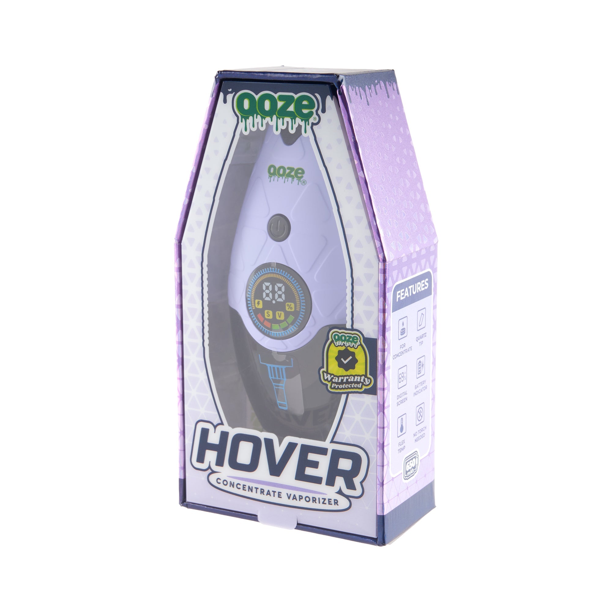 Ooze Hover – 650 mAh Concentrate Vaporizer - Discreet Smoker