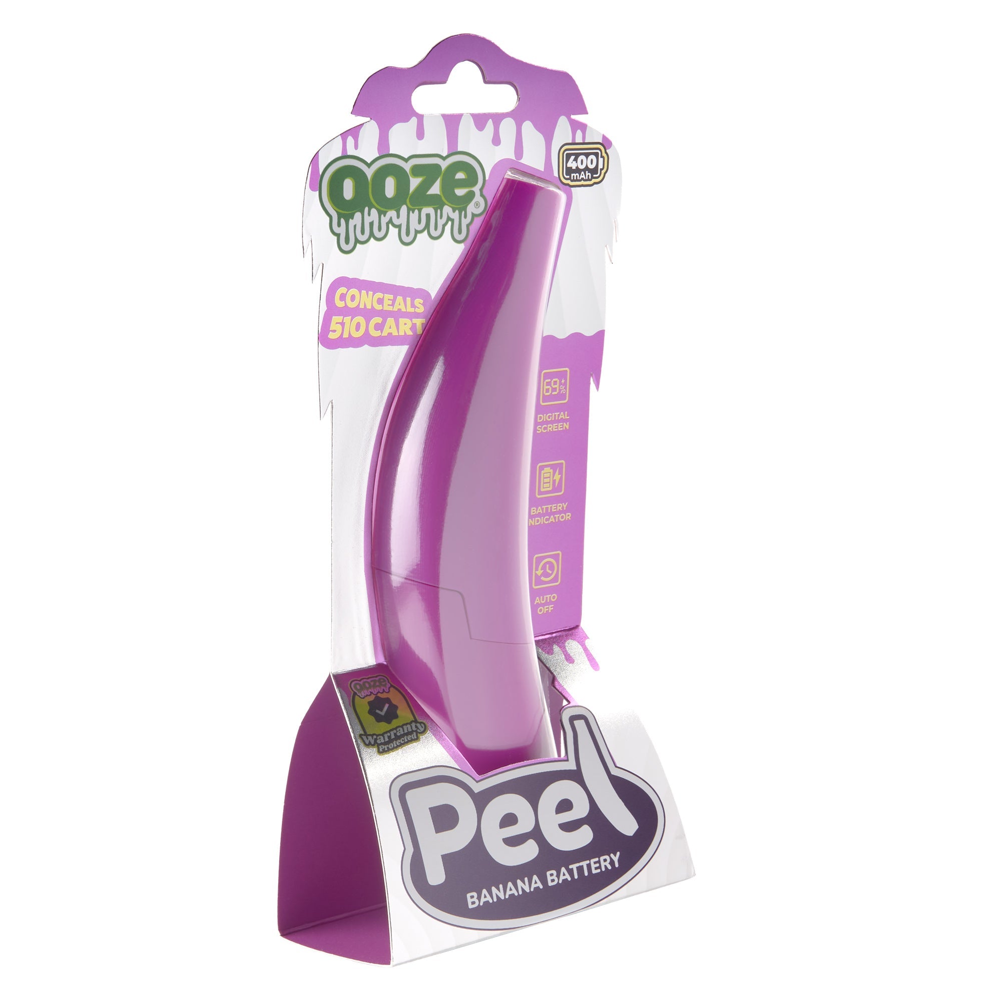 Ooze Peel – 400 mAh Banana 510 Battery - Discreet Smoker